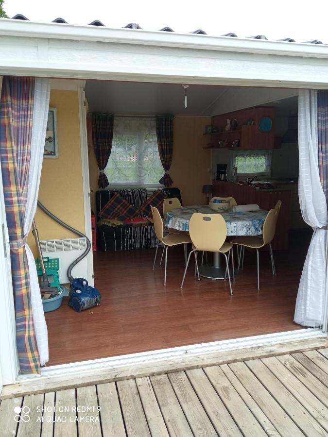 Mobilhome Nature Сен-Лоран-сюр-Мер Екстериор снимка